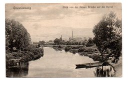 ORANIENBURG. BLICK VON DER NEUEN BRÜCKE AUF DIE HAVEL. - Oranienburg