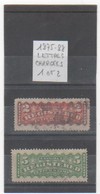 CANADA 1875-88 LETTRES CHARGEES YT N° 1-2 - Raccomandate