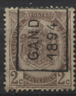 PREOS Roulette - GAND 1894 (position A) Sans Bandelette. Cat 15 Cote 1525. - Rollini 1894-99