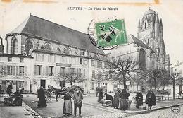 SAINTES ( 17 ) -  La Place Du Marché - Mercati