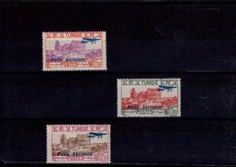 Tunisie PA N° 7 à 9* Timbres Neufs Avec Charnière* 3 Valeurs - Airmail