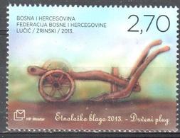 Bosnia Herzegovina - Wooden Plow - Agriculture - MNH - Agriculture