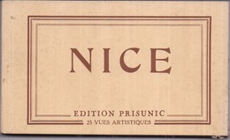 Dépt 06 - NICE - Carnet Album De 25 Cartes Postales Détachables - Vues Artistiques - Édition Prisunic - Lotes Y Colecciones