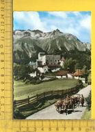 CPM  AUTRICHE, TYROL, NAUDERS : Schloss, Attelage - Nauders