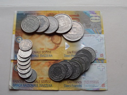 48 Suisse Francs In 1 Lot >> ( For Detail, Please See Photo ) 48 SF === +/- 45 Euro ! - Zwitserland