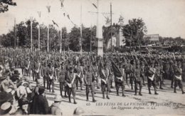 Cpa Les Fètes De La Victoire,les Drapeaux Anglais,Juillet 1919 - War 1914-18