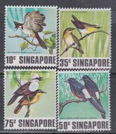 Singapour N° 294 / 977 XX  Faune : Oiseaux De Singapour, Les 4 Valeurs Sans Charnière,  TB - Singapour (1959-...)