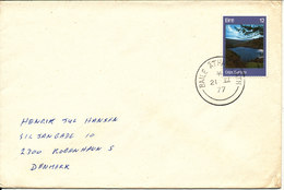 Ireland Cover Sent To Denmark Baile Atha Cliath 21-7-1977 High Valued EUROPA CEPT 1977 Stamp - Brieven En Documenten