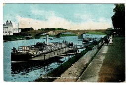 Ref 1362 - 1911 Postcard - Steamer At Trent Bridge Nottingham - Nottingham
