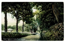 Ref 1362 - 1908 Postcard - House In New England Lane - Eastwood Nottingham - Altri & Non Classificati