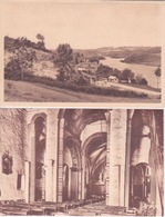 86 - AVAILLES-LIMOUZINE - CARRIERES DES GRANDS MOULINS SUR LA VIENNE ET EGLISE - Availles Limouzine