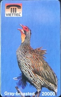 VIÊT- NAM  -  Cards  -  VIETTEL  -  FAKE  -  Gray-breasted  -  20000 D - Viêt-Nam