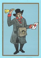 Delcampe - 1931 - DUITSLAND - GERMANY - POSTBODE HAMBURG ANNO 1808 - 500 JAAR POST - UNIFORM - COSTUMES - Post & Briefboten