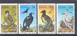 1975. Namibia/SWA, Protected Birds Of Prey, 4v, Mint/** - Namibia (1990- ...)