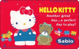 Japan Free Phonecard  Nice Kitty And Friends  NTT 330-16051 - Giochi