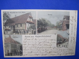 Elsass 1905 Gruss Aus Niederbetschdorf CPA DR Deutsches Reich Alsace Barr  Nieder Betschdorf - Sonstige & Ohne Zuordnung