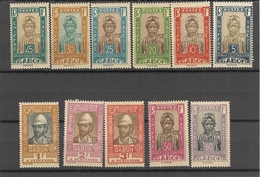 Gabon _( 1932)    Taxe à Percevoir_  Serie 143 /147 - Timbres-taxe