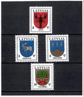 Latvia 2005 . COA 2005 (Auce,Zemgale,Smiltene,Valm). 4v:2,3,5,10 - Lettonie