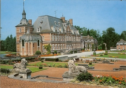 CP De LAMONTZEE " Le Château  " - Burdinne