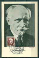 CM-Carte Maximum Card #1948-France (Yvert.N° 820)Sciences-Paul Langevin, Physicien,physicist,,obl.Musée Postal Paris - 1940-49