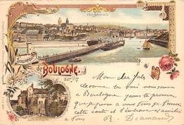 62 - BOULOGNE Sur MER - Souvenir De Boulogne Sur Mer - Voyagée 1898 - Boulogne Sur Mer