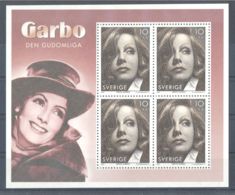 Sweden - 2005 Greta Garbo Block MNH__(TH-550) - Blocks & Sheetlets