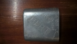 Delcampe - Quart En Aluminium Soldat Français WWII - Verdun - Stalag XVII Kaisersteinbruck Autriche - Ausrüstung