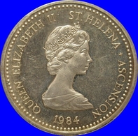 Saint Helene Ascension 1984 One Pound - Sainte-Hélène