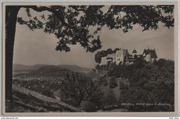 Lenzburg - Schloss Gegen Den Staufberg - Photoglob - Lenzburg