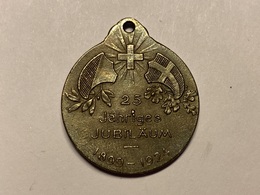 Sport Insigne 25 Jähriges Jubilaum TURNVEREIN ERLENBACH 1899 - 1924 Suisse Sportabzeichen - Gymnastique