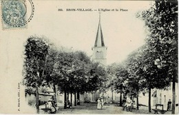 69 . Bron Village - L' Eglise Et La Place - Bron