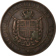 Monnaie, États Italiens, TUSCANY, Provisional Government, 5 Centesimi, 1859 - Toskana