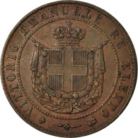 Monnaie, États Italiens, TUSCANY, Provisional Government, 5 Centesimi, 1859 - Toskana