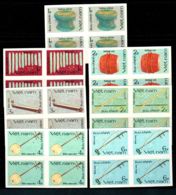 Blocks 4 Of Vietnam Viet Nam MNH Imperf Stamps 1985 : National Musical Instruments (Ms481) - Vietnam