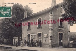 87 - BESSINES - LA GARE   1912 - Bessines Sur Gartempe