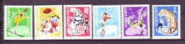 Romania 1969 MiNr. 2790 - 2795  Rumänien Circus TIGER 6v MNH** 3,80 € - Cirque