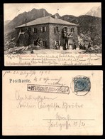 ANTICHI STATI ITALIANI - LOMBARDO VENETO - Territori Italiani D'Austria - Pfitscherjoch Haus (P.ti 6) - Cartolina Animat - Autres & Non Classés