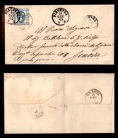 ANTICHI STATI ITALIANI - PARMA - Piacenza (P.ti 6) - 15 Cent (12 - Regno) Su Lettera Per Genova Del 10.6.63 - Sonstige & Ohne Zuordnung