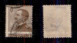 REGNO - 1908 - 40 Cent Michetti (84me) Usato - Poste E Valore In Basso (600) - Sonstige & Ohne Zuordnung