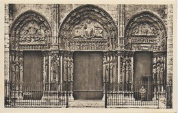 Chartres - Cathédrale : Le Grand Portail  -  Collection La Douce France - Chartres