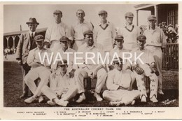 1921 AUSTRALIAN CRICKET TEAM  OLD R/P POSTCARD - Cricket