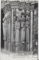 Chartres -  La Cathédrale : Pilastre Du Portail Royal - Chartres