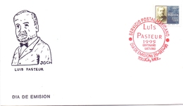 FDC LUIS PASTEUR 1995 MESSICO COVER    (MAGG20377) - Louis Pasteur