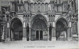 Chartres -  La Cathédrale : Portail Sud - Chartres