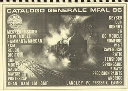 Catalogue MFAL 1986 Generale Keyser Kits Ecc. - En Italien - Non Classificati