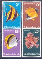 1975. Tokelau, Tropical Fishes,  4v, Mint/** - Tokelau