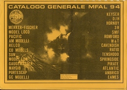 Catalogue MFAL 1994  Luzzietti M+F MODEL LOCO DJH TENSHODO ATLANTIC Etc  - En Italien - Ohne Zuordnung