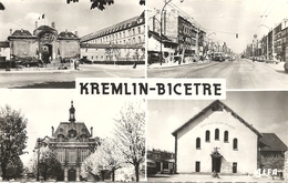 95 KREMELIN BICETRE   4 VUES   L HOSPICE AV  PAUL  VAILLANT COUTURIER  LA MAIRIE  EGLISE  SAINTE FAMILLE - Kremlin Bicetre