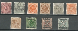 Wuerttemberg - Lot Of 10 Stamps - Lot. 4885 - Other & Unclassified