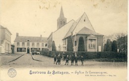 Leeuwergem - Kerk - Groep Kinderen ( Verso Zien ) - Zottegem